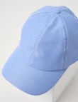 Mac & Ellie Stripe Bow Cap, Cobalt product photo View 03 S