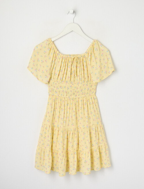 Switch Floral Tilly Skort Dress, Pale Lemon product photo
