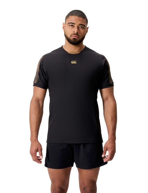 Canterbury Tempo+Drill Top, Black product photo