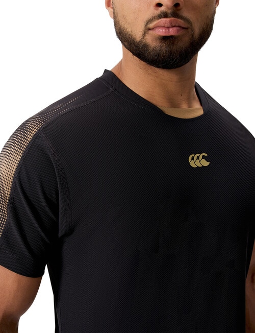 Canterbury Tempo+Drill Top, Black product photo View 03 L