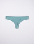 Lyric Laser G-String Brief, Dark Sage product photo View 02 S