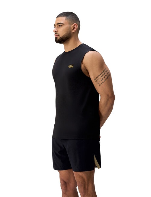 Canterbury Tempo+Training Tank Top, Black product photo View 03 L