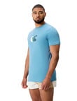 Canterbury Fundamentals Tee, Provincial Blue product photo View 03 S