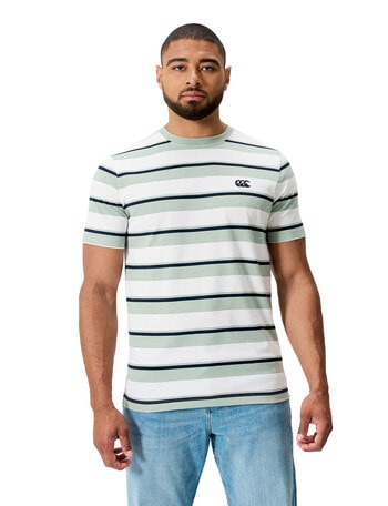 Canterbury Yarn Dyed Tee, Iceberg Green product photo