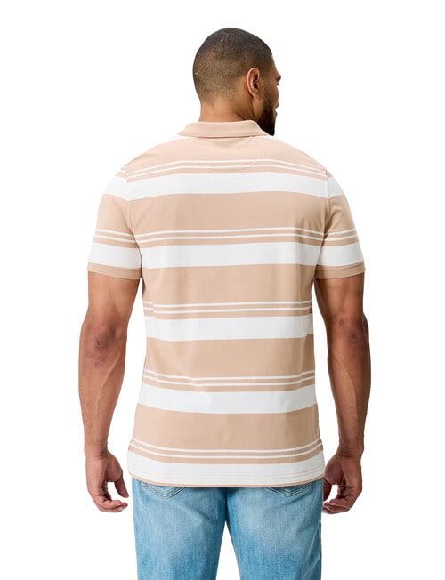Canterbury Engineered Polo Shirt, Warm Taupe product photo View 02 L