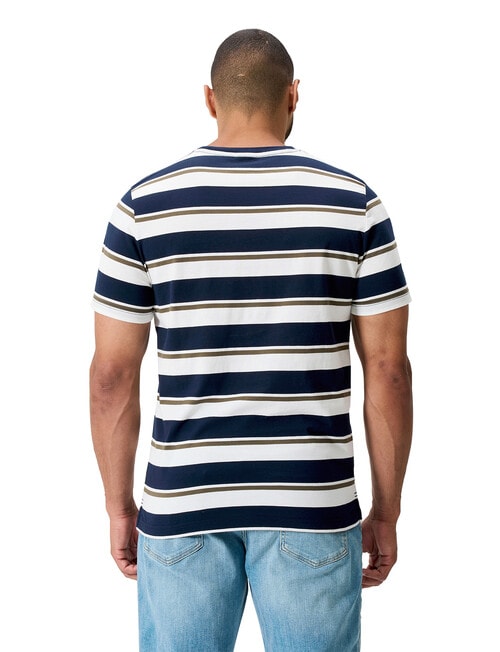 Canterbury Yarn Dyed Tee, Navy product photo View 02 L