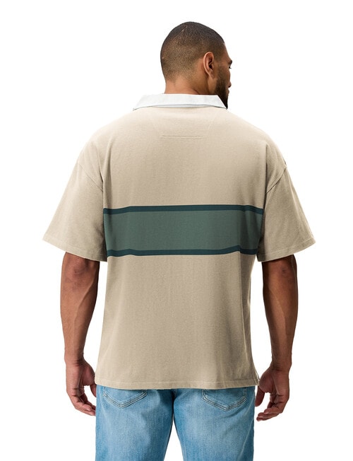 Canterbury Yarn Dyed Stripe Rugby Jersey, Birch product photo View 02 L