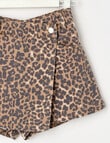Switch Animal Denim Skort, Natural product photo View 03 S