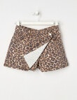 Switch Animal Denim Skort, Natural product photo View 02 S