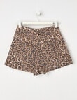 Switch Animal Denim Skort, Natural product photo View 04 S