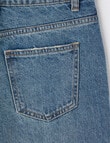 Switch Billie Straight Leg Jean, Vintage Mid Blue product photo View 02 S