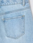 Switch Billie Straight Leg Jean, Light Blue product photo View 02 S