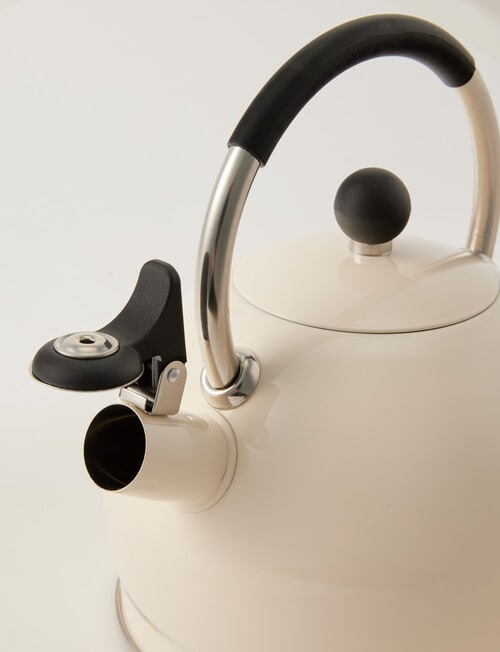 Baccarat Barista Whistling Kettle, 3L, White product photo View 04 L