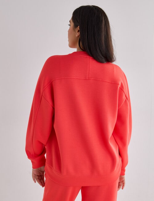 Superfit Premium Crew Sweater, Flame product photo View 02 L