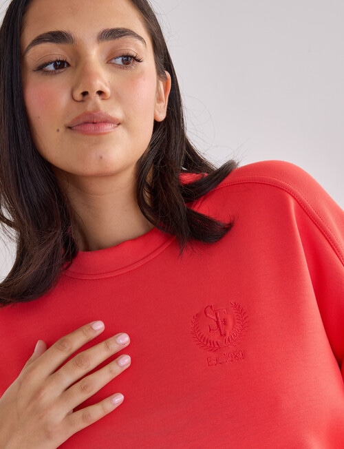 Superfit Premium Crew Sweater, Flame product photo View 04 L