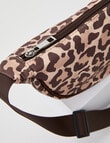 Switch Leopard Pouch, Chocolate & Natural product photo View 03 S