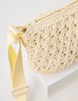 Switch Straw Crossbody Bag, Natural product photo View 03 S
