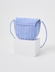 Mac & Ellie Stripe Crossbody Bag, Cobalt product photo View 02 S