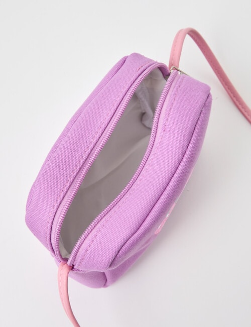 Mac & Ellie Strawberry Crossbody Bag, Purple product photo View 05 L