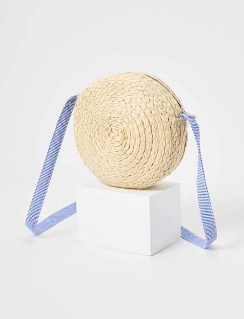 Mac & Ellie Daisy Crossbody Bag, Natural product photo View 02 L