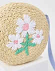 Mac & Ellie Daisy Crossbody Bag, Natural product photo View 04 S