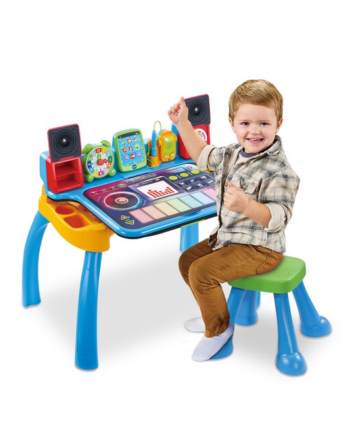 Vtech Explore & Write Deluxe Activity Desk, Blue product photo View 02 L