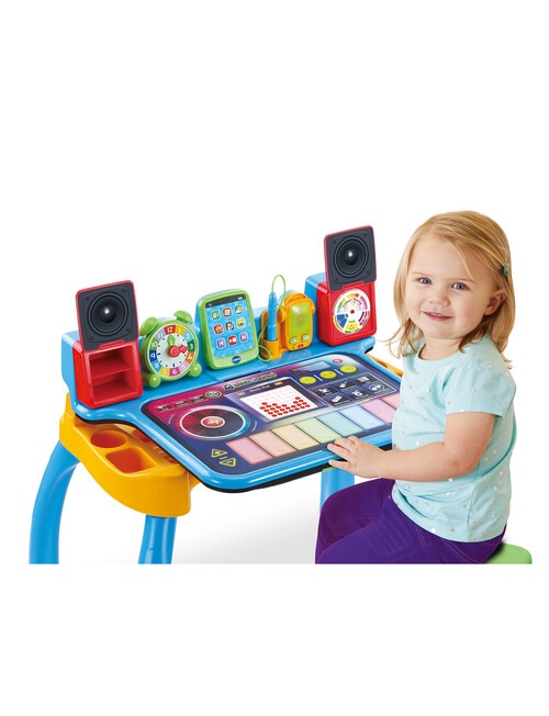 Vtech Explore & Write Deluxe Activity Desk, Blue product photo View 05 L