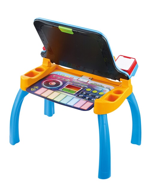 Vtech Explore & Write Deluxe Activity Desk, Blue product photo View 10 L