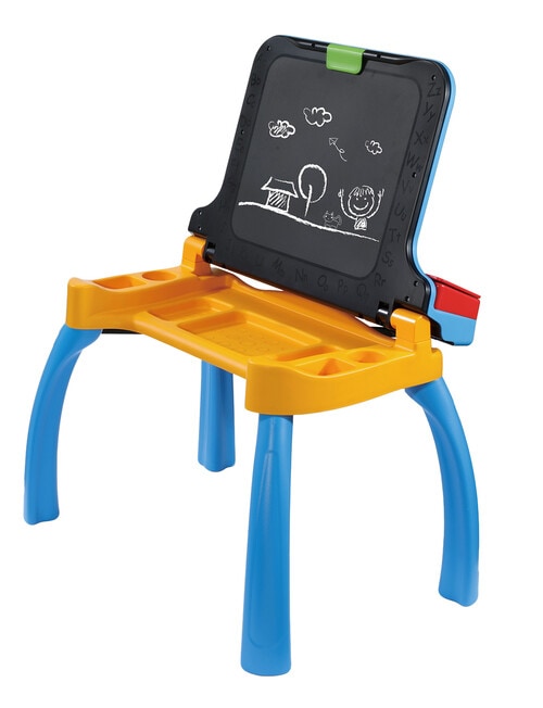 Vtech Explore & Write Deluxe Activity Desk, Blue product photo View 12 L