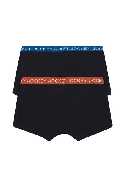 Jockey Trunks, 2-Pack, Black product photo View 02 L