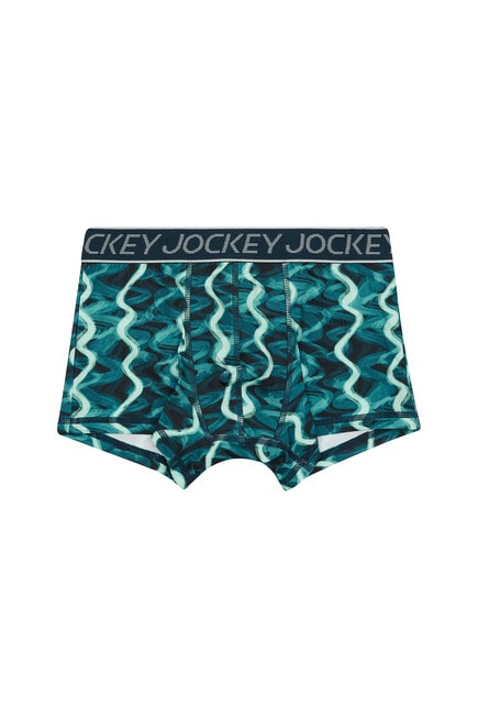 Jockey Rippling Rapids Performance Dry Fast Trunk, Green product photo