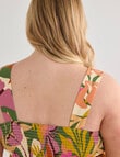 Studio Curve Printed Sundress, Spring Floral product photo View 06 S