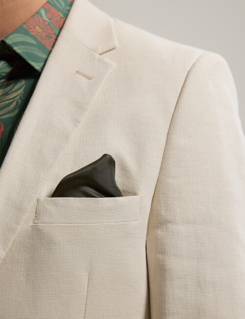 Laidlaw + Leeds Tailored Linen Blend Jacket, Sand product photo View 06 L