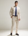 Laidlaw + Leeds Tailored Linen Blend Pant, Sand product photo View 03 S