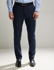 Laidlaw + Leeds Tailored Linen Blend Pant, Navy product photo