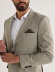 Laidlaw + Leeds Tailored Linen Blend Jacket, Green product photo View 04 S