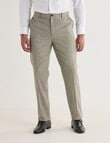 Laidlaw + Leeds Tailored Linen Blend Pant, Green product photo