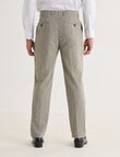 Laidlaw + Leeds Tailored Linen Blend Pant, Green product photo View 02 S
