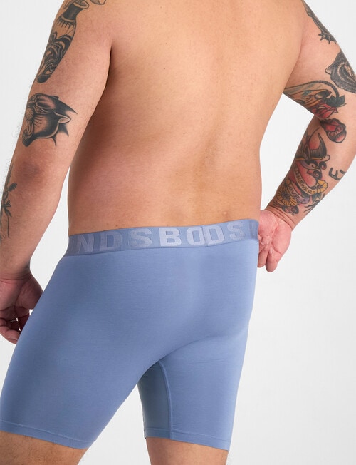 Bonds Chafe-off Mid Trunk, Smokey Blue product photo View 03 L