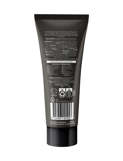 Sukin Mens Face Scrub, 125ml product photo View 02 L