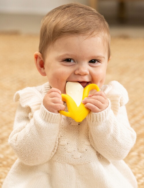 Infantino Nibbles Teether, Banana product photo View 04 L