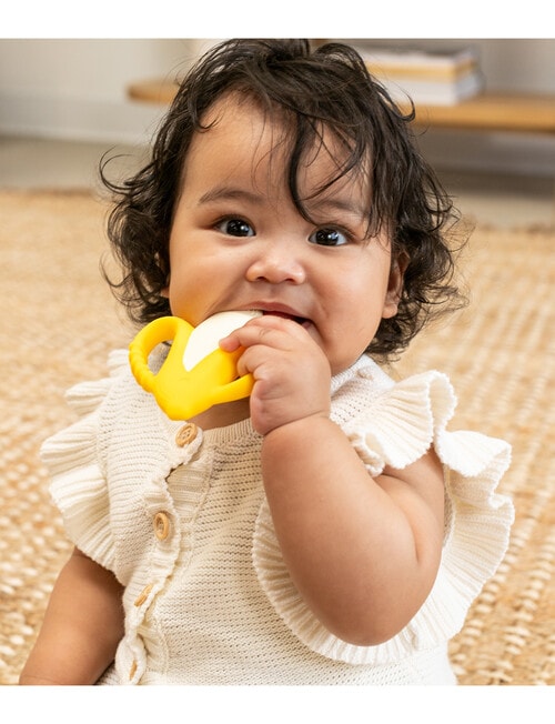 Infantino Nibbles Teether, Banana product photo View 06 L