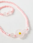 Mac & Ellie Daisy Jewellry Set, 2-Piece , Pink product photo View 02 S