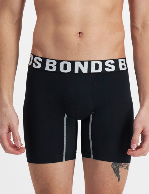 Bonds Chafe-off Mid Trunk, 2-Pack, Blue Melody & Black product photo View 05 L