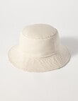 Mac & Ellie Palm Bucket Hat, Stone product photo View 03 S