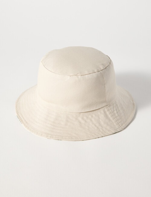 Mac & Ellie Palm Bucket Hat, Stone product photo View 03 L
