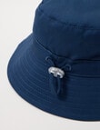 Mac & Ellie Good Vibes Bucket Hat, Indigo product photo View 03 S
