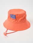 Mac & Ellie Good Vibes Bucket Hat, Tangelo product photo View 03 S