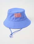 Mac & Ellie Good Vibes Bucket Hat, Sea product photo