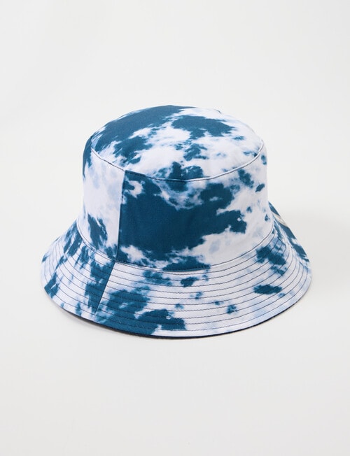 No Issue Tie Dye Reversible Bucket Hat, Ink product photo
